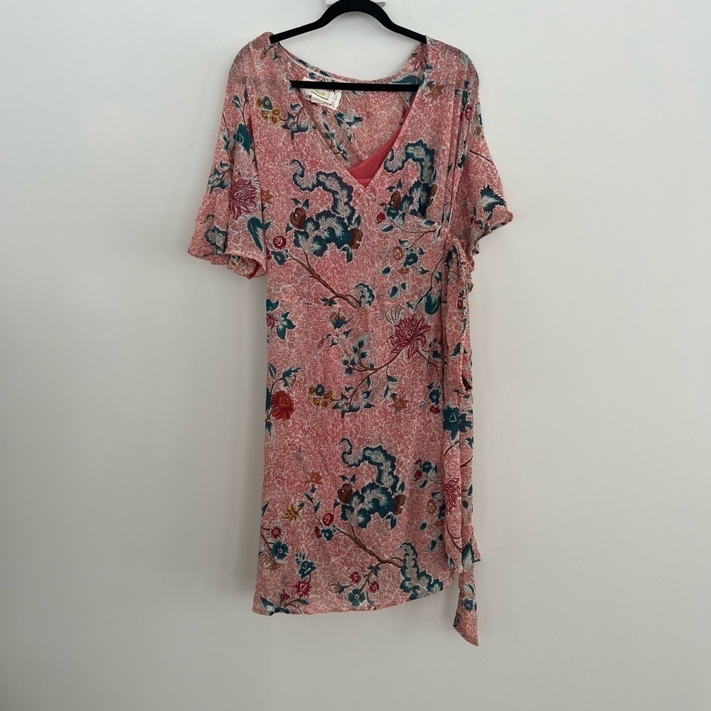 Anthropologie Maeve Adelaide Wrap Dress Small Petite NWOT JB - Picture 5 of 9